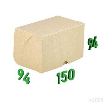 Коробка "Кейк бокс" 150х94х94 мм К4009 фото